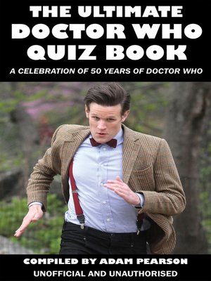 cover image of The Ultimate Doctor Who Quiz Book